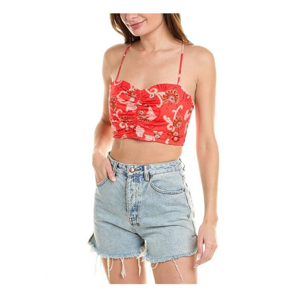 A.L.C. 2 pc set - Francis Cotton Drawstring Skirt and Arit Top in Calla Multi - Picture 9 of 16